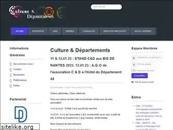 Sites similar to culturedepartements.org