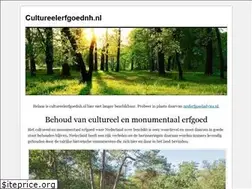 Sites similar to cultureelerfgoednh.nl