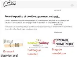Sites similar to culturelaurentides.com