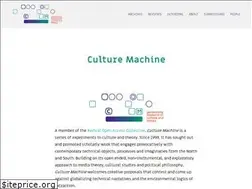 Sites similar to culturemachine.net