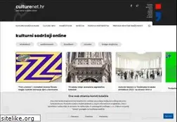 Sites similar to culturenet.hr