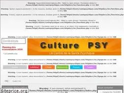 Sites similar to culturepsy.org