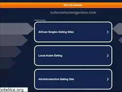 Sites similar to cultureshocknigerians.com