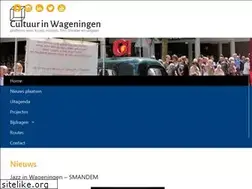 Sites similar to cultuurinwageningen.nl