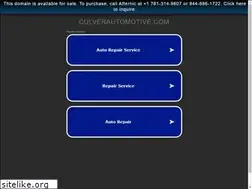 Sites similar to culverautomotive.com