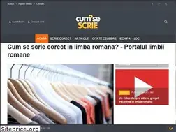 Sites similar to cum-se-scrie.ro