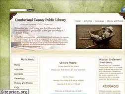 Sites similar to cumberlandcountylibrary.org