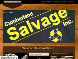 Sites similar to cumberlandsalvageinc.com