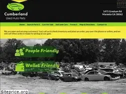 Sites similar to cumberlandusedautoparts.com