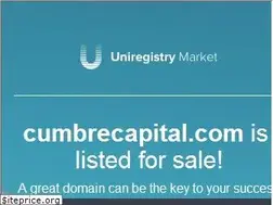 Sites similar to cumbrecapital.com