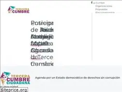 Sites similar to cumbreciudadana.org.mx