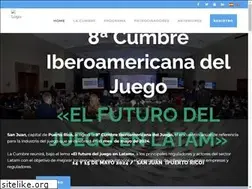 Sites similar to cumbreiberoamericanadeljuego.com
