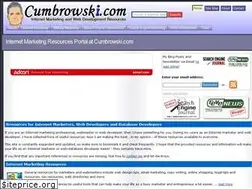 Sites similar to cumbrowski.com