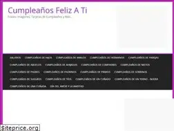 Sites similar to cumpleanosfelizati.com