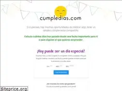Sites similar to cumpledias.com