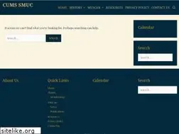 Sites similar to cums-smuc.ca
