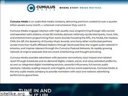 Sites similar to cumulusmedia.com