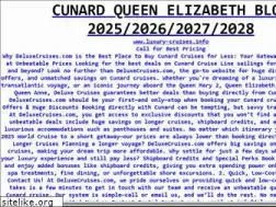 Sites similar to cunardqueenelizabethblog.com