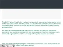 Sites similar to cunyurbanfoodpolicy.org