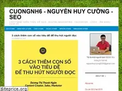 Sites similar to cuongnh6.com