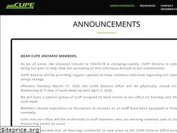 Sites similar to cupe7800.org