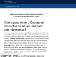 Sites similar to cupomdescontoatualcard.com.br