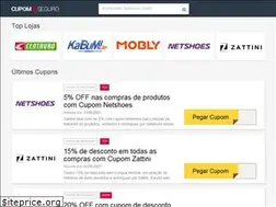 Sites similar to cupomseguro.com.br