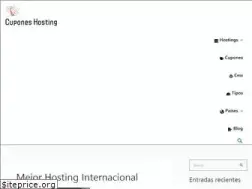 Sites similar to cuponeshosting.com