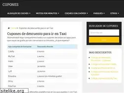 Sites similar to cuponestaxis.com