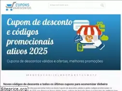 Sites similar to cupons-dedescontos.com