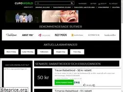 Sites similar to cupoworld.se
