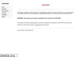 Sites similar to cups-pdf.de