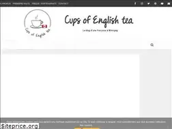 Sites similar to cupsofenglishtea.com
