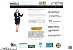 Sites similar to curadebt.com
