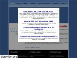 Sites similar to curaduria1cartagena.com