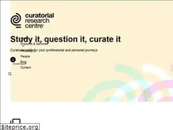 Sites similar to curatorialresearch.com