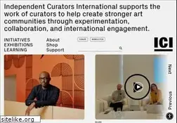 Sites similar to curatorsintl.org