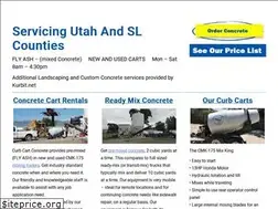 Sites similar to curbcartconcrete.com