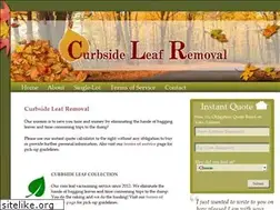 Sites similar to curbsideleaf.com