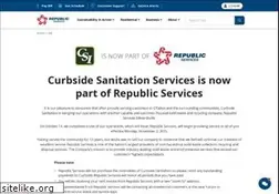 Sites similar to curbsidesanitation.com