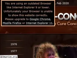 Sites similar to cure-concerts.de