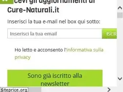 Sites similar to cure-naturali.it