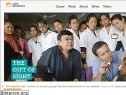 Sites similar to cureblindness.org