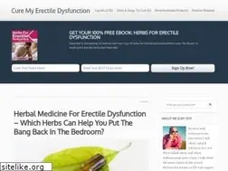 Sites similar to curemyerectiledysfunction.com