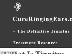 Sites similar to cureringingears.com
