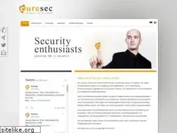 Sites similar to curesec.com