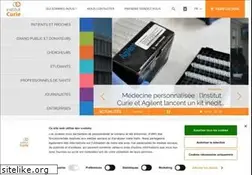Sites similar to curie.fr