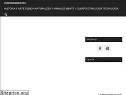 Sites similar to curiosasmentes.com