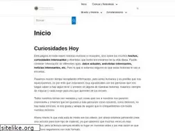Sites similar to curiosidadesdehoy.com