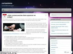Sites similar to curiosidatos.wordpress.com